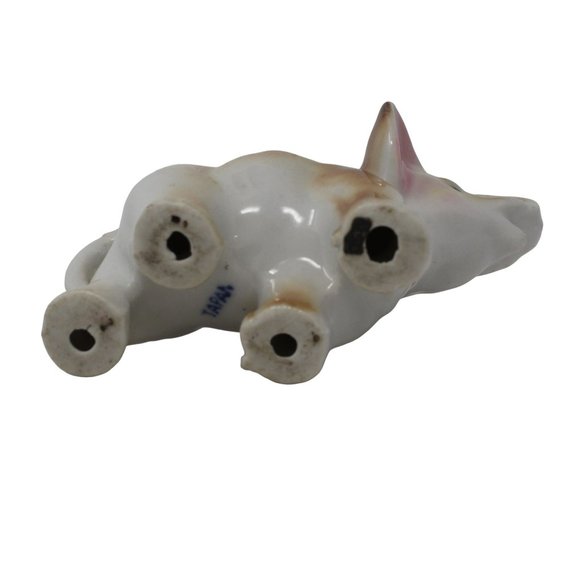 Vintage Elephant Good Luck Trunk Up Porcelain Ceramic Made In Japan Figurine - Picture 5 of 6